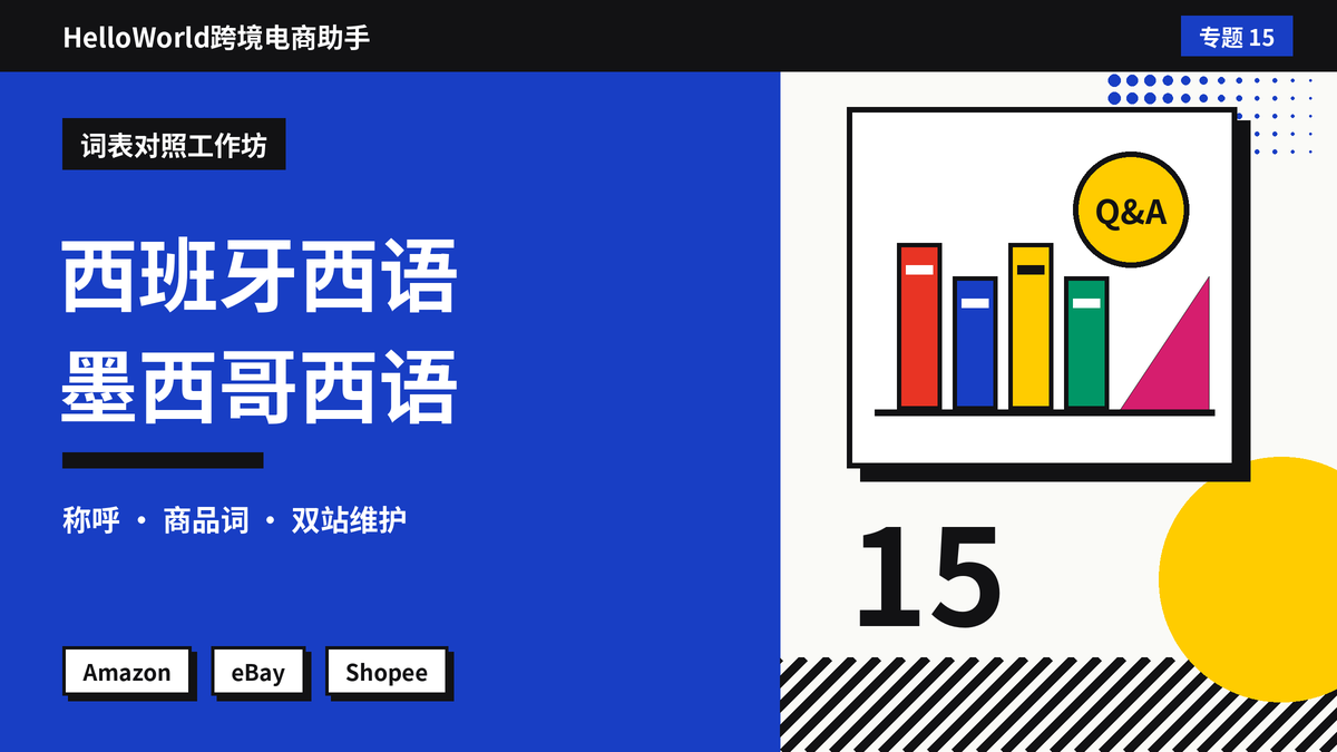 墨西哥买家看不懂西班牙站的西语描述？HelloWorld跨境电商助手翻译时区分西班牙与拉美西语的用词